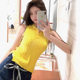 Rl Ralph Twist Pony Embroidered Knitted Shirt Women's T-Shirt Sleeveless Short Same Style POLO Vest Knitted