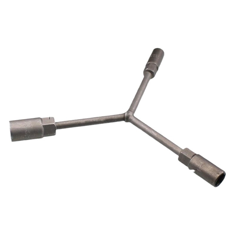 Coche eléctrico motocicleta llave de tres horquillas Y tipo hexagonal llave de carcasa de reparación de la máquina herramienta de reparación