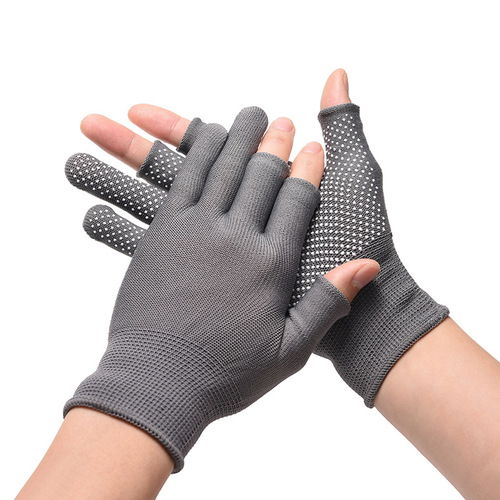 Sun protection gloves, touch screen, summer, thin, breathable, outdoor climbing, non-slip, electric bike riding, sports for men and women