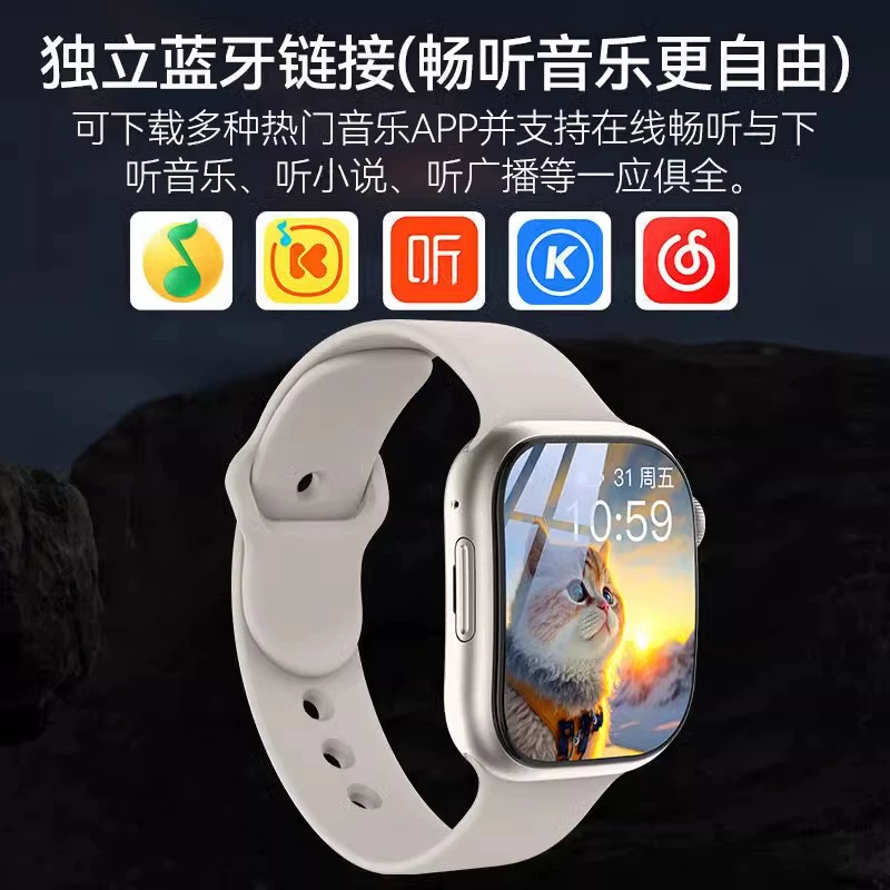 Умные часы Huaqiangbei с синхронизацией со смартфоном, 5G, поддержка функций для всех стандартов связи