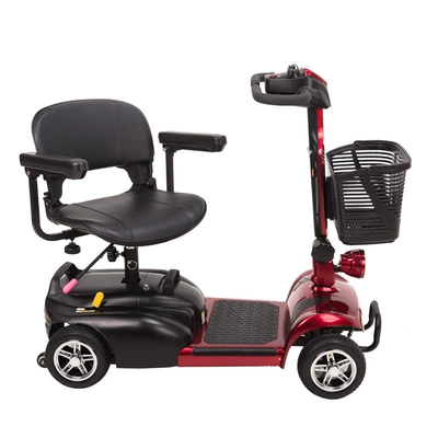 Four-Wheel Foldableable Battery Scooter, Qatlanan elektrik velosipedlər