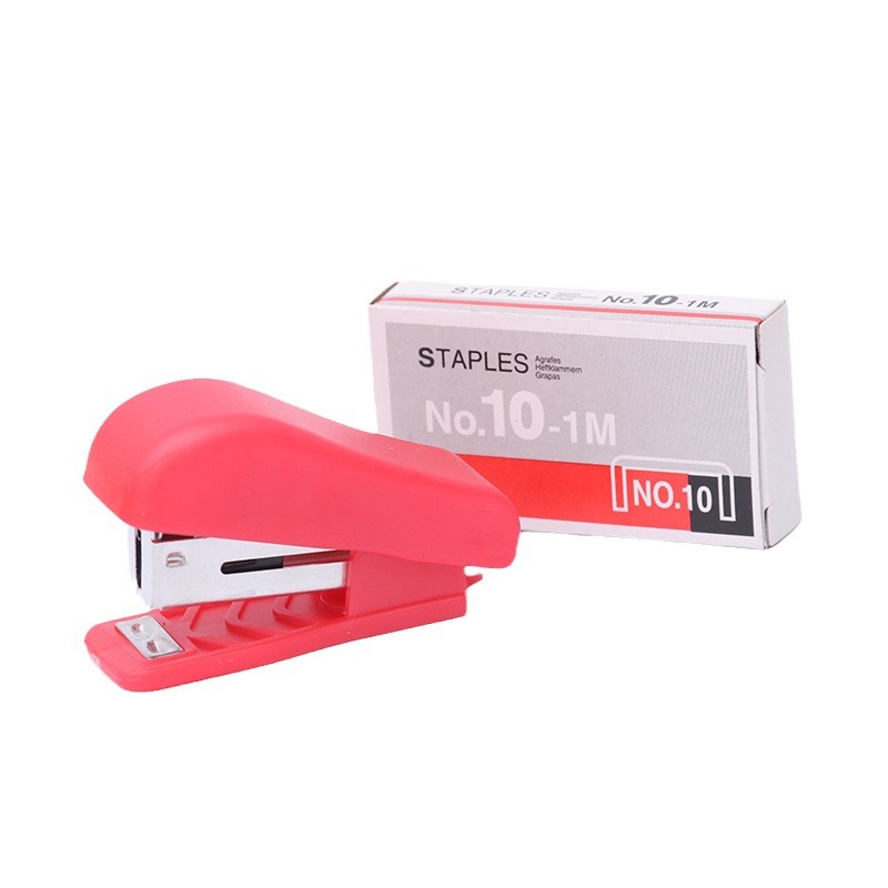 Mini grapadora traje lindo grapadora de tamaño pequeño estudiante papelería al por mayor traje grapadora al por mayor