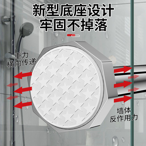 Stainless steel telescopic rod, no punching, clothes rod, curtain rod, wardrobe hanging rod, bathroom towel rod, multifunctional storage rod