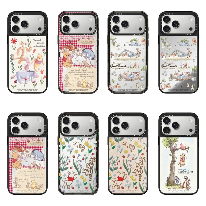 100th Anniversary Winnie the Pooh Series 2 Apple 17 Pro Max Case, suitable for 14P, celebrity style, 13/12 transparent