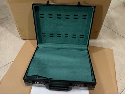 Cross-Border Popular Aluminum Alloy Password Lock Dust-Proof Watch Box Multi-Position Portable Watch Storage Display Box