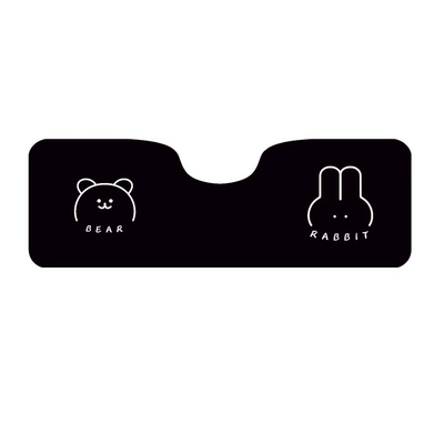 ring mat a generation of – Universal Foot Pad - straight-bear-rabbit-long-rear