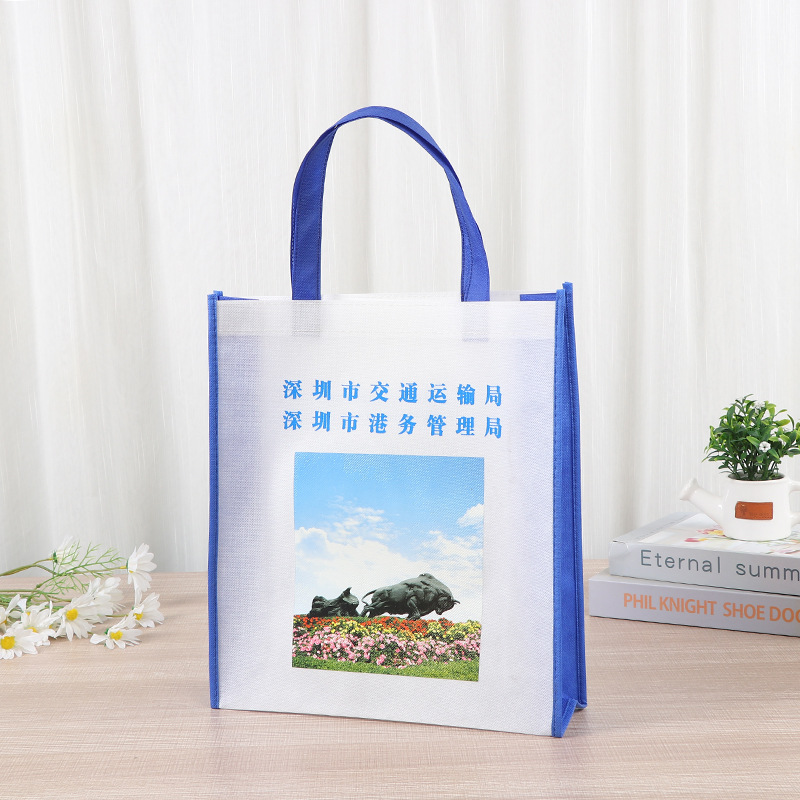 Bolsas de tela no tejida tridimensionales de costura de automóviles publicidad bolsa de regalo portátil bolsa de compras de tela no tejida