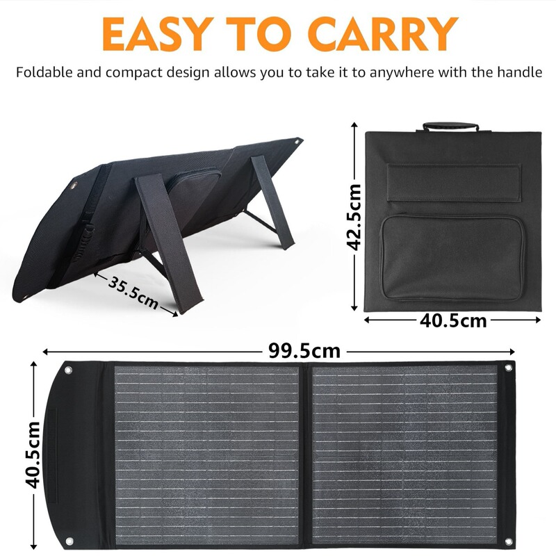 Monocrystalline silicon 20/40/60W solar panel charger outdoor emergency solar mobile phone charging photovoltaic panel Monocrystalline silicon 20/40/60W solar panel charger outdoor emergency solar mobile phone charging photovoltaic panel