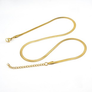 12g Weight Vacuum Plating Gold Plating Process Chain Jewelry Making Type 0.3*45cm, 0.5*50cm, 1.5MM*45 Jewelry Making Size 18K Gold Plated Plating Material DIY Jewelry Accessories Classification 1 Piece Quantity 304 Stainless Steel Material Geometric, Solid Color Pattern Plating Design Basic, Modern Style, Classic Style Style Wholesale Jewelry Basic Modern Style Classic Style Geometric Solid Color 304 Stainless Steel 18K Gold Plated Plating Jewelry Accessories 1