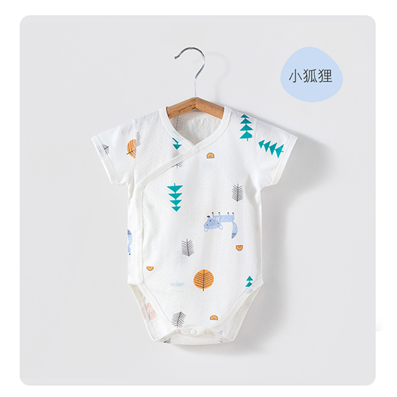 Bebé recién nacido vaina algodón recién nacido bebé primavera y otoño invierno ropa manga larga tocando fondo sin hueso mono mameluco