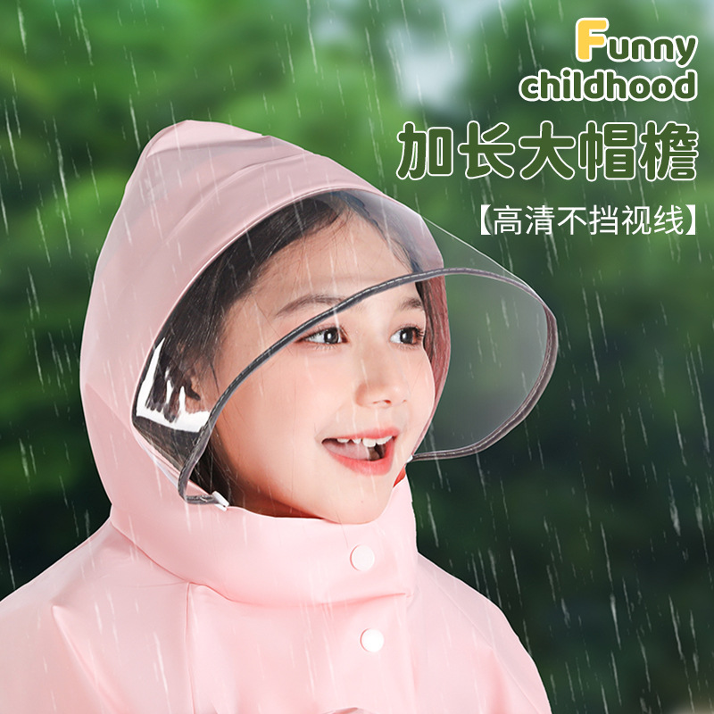 子供用レインコート 女の子 男の子 ランドセル付き 小学生専用レインコート 全身一体型防雨ポンチョ|undefined