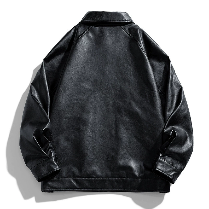 Полиуретановая демисезонная fleece куртка, американский стиль, оверсайз
