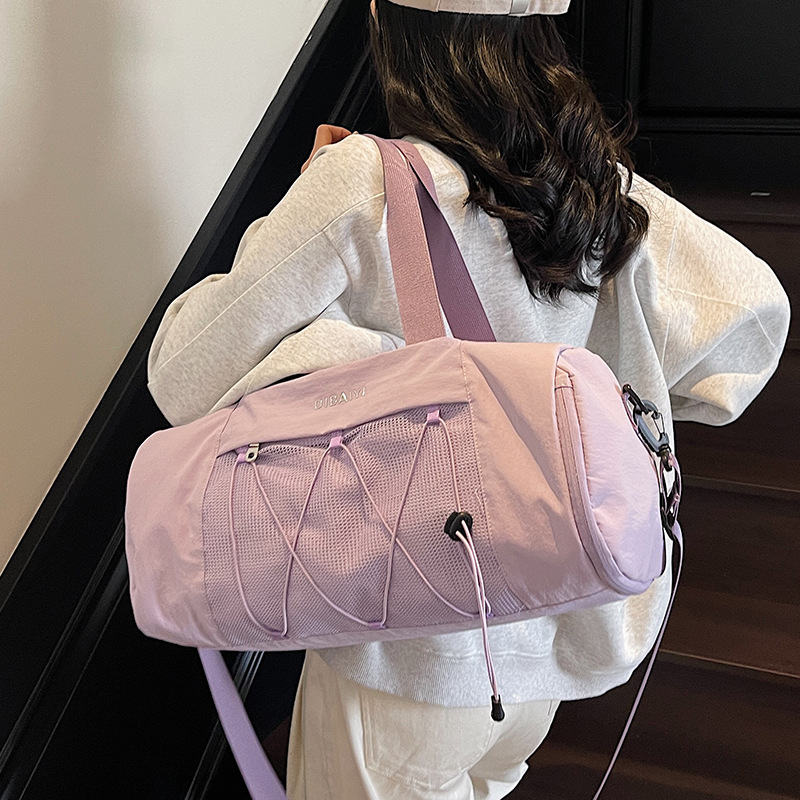 Bolsa de ejercicios para damas nueva separación seca y húmeda al aire libre bolsa de viaje de almacenamiento de gran capacidad bolsa de ejercicios deportivos mochila image 4