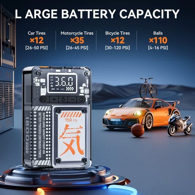 Air Pump, Portable Smart Digital – Hava nasosu