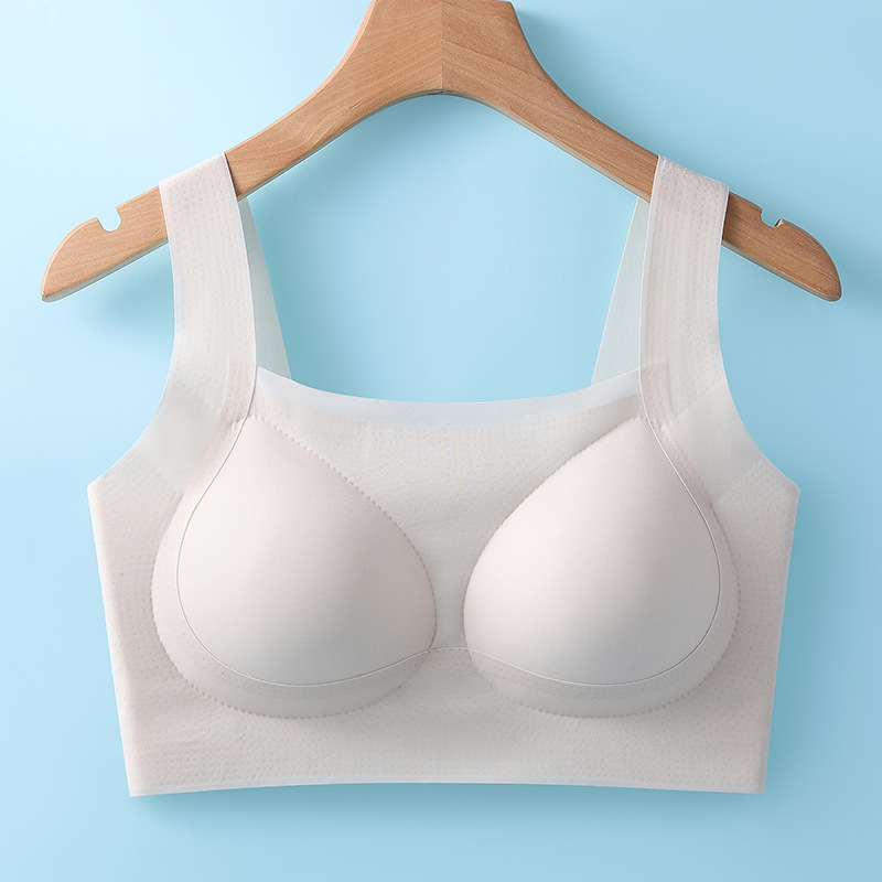 Reunir la hermosa espalda sin anillo de acero, chaleco envuelto en el pecho, almohadilla fija para el pecho para mujer