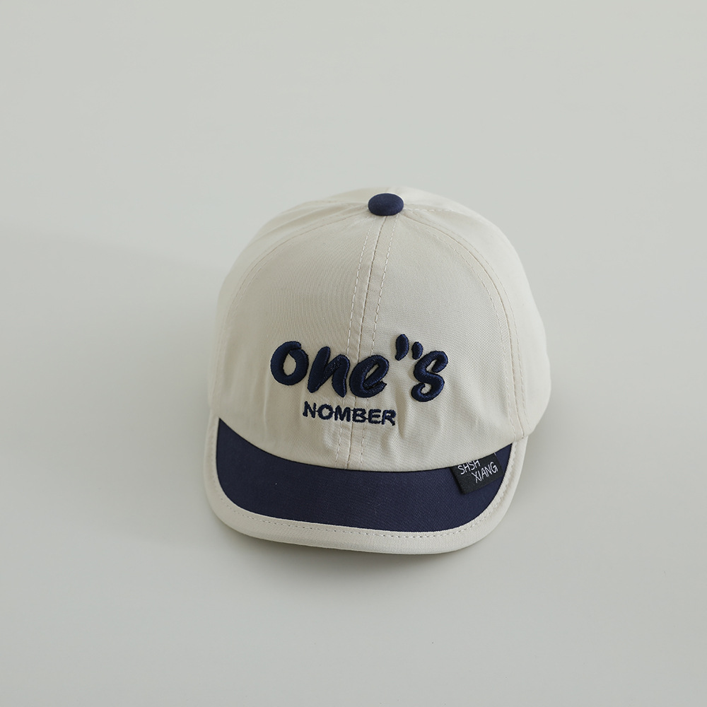 Japón y Corea del Sur de 1 - 3 años bebés gorras de béisbol de bisel pequeño inns gorras de moda primavera y verano nuevo sombrero al por mayor