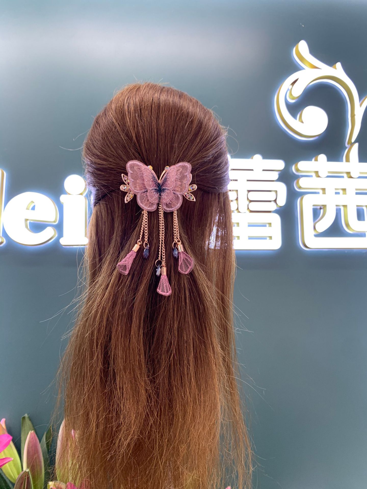 나비 핑크
