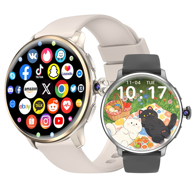 H88 Smart Watch 5g Card-Insertable Global Communication Google Store App Download Camera Sim Card + Bluetooth Dual System