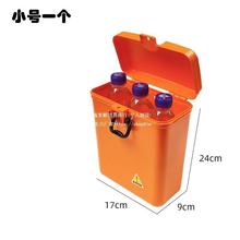 摩托车保险杠工具箱两侧置物箱加厚三轮车储物盒侧边尾箱塑料电动
