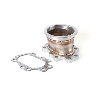 Car modification accessories 3-inch turbocharger 8-hole flange base with gasket suitable for GT25GT28