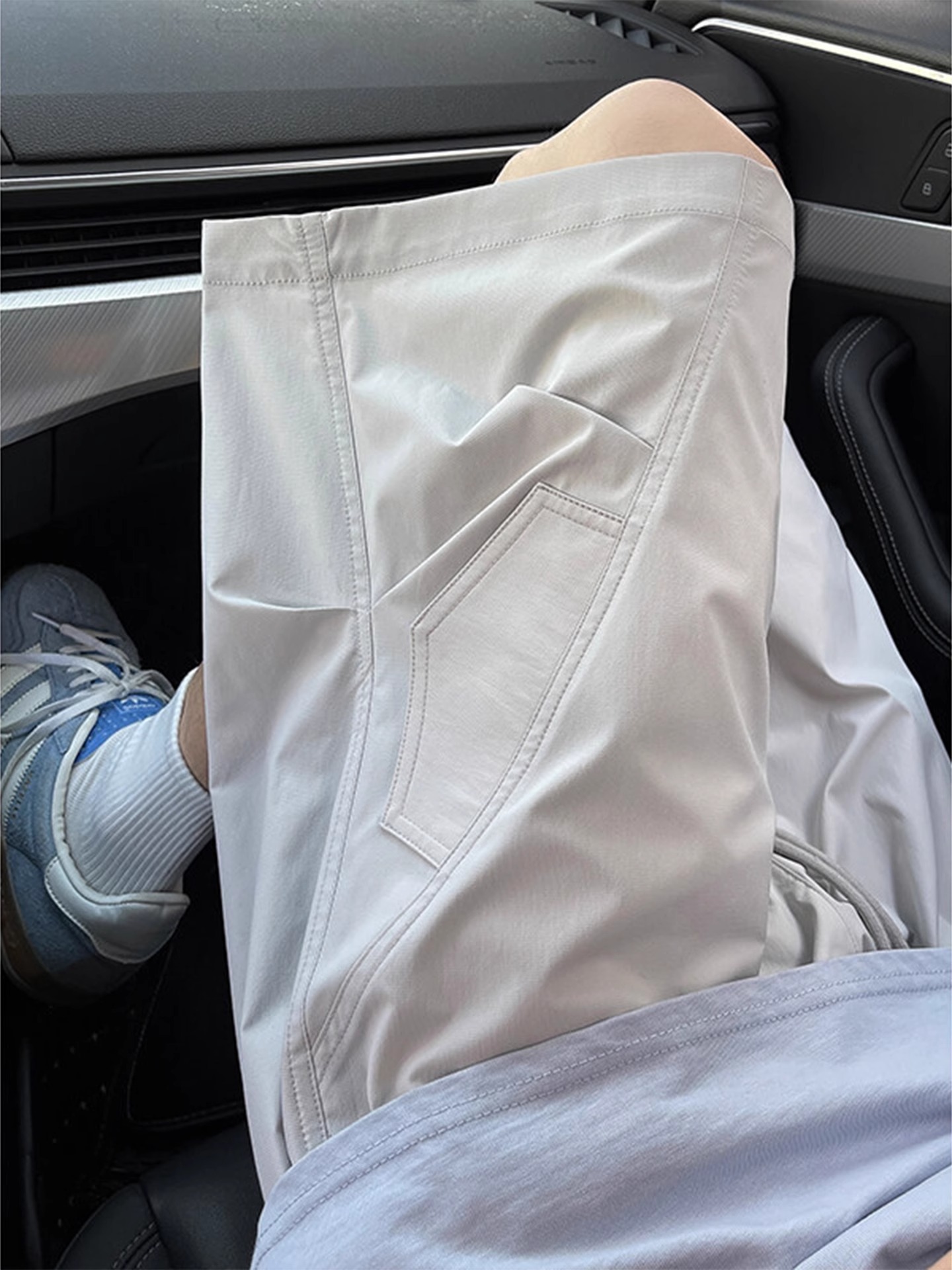 Ice Silk Breathable Quick-dry For Men And Women, Summer Thin Trendy Brand Five-point Beach Shorts, Outdoor Sports Casual_viptrois.com