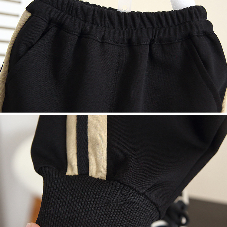 6293 Traje deportivo de otoño para niños 2025 nuevo estilo fresco y guapo ropa casual de otoño para bebés de dos piezas primavera y otoño para niños