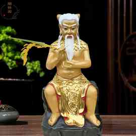 38/48公分三皇五帝图片虫王塑像女娲娘娘彩绘贴金新款热销新品