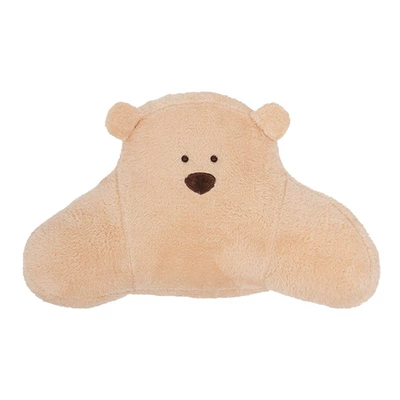Car Headrest Neck Pillow: Headrest - arctic-velvet-arm-waist-shallow-coffee-bear