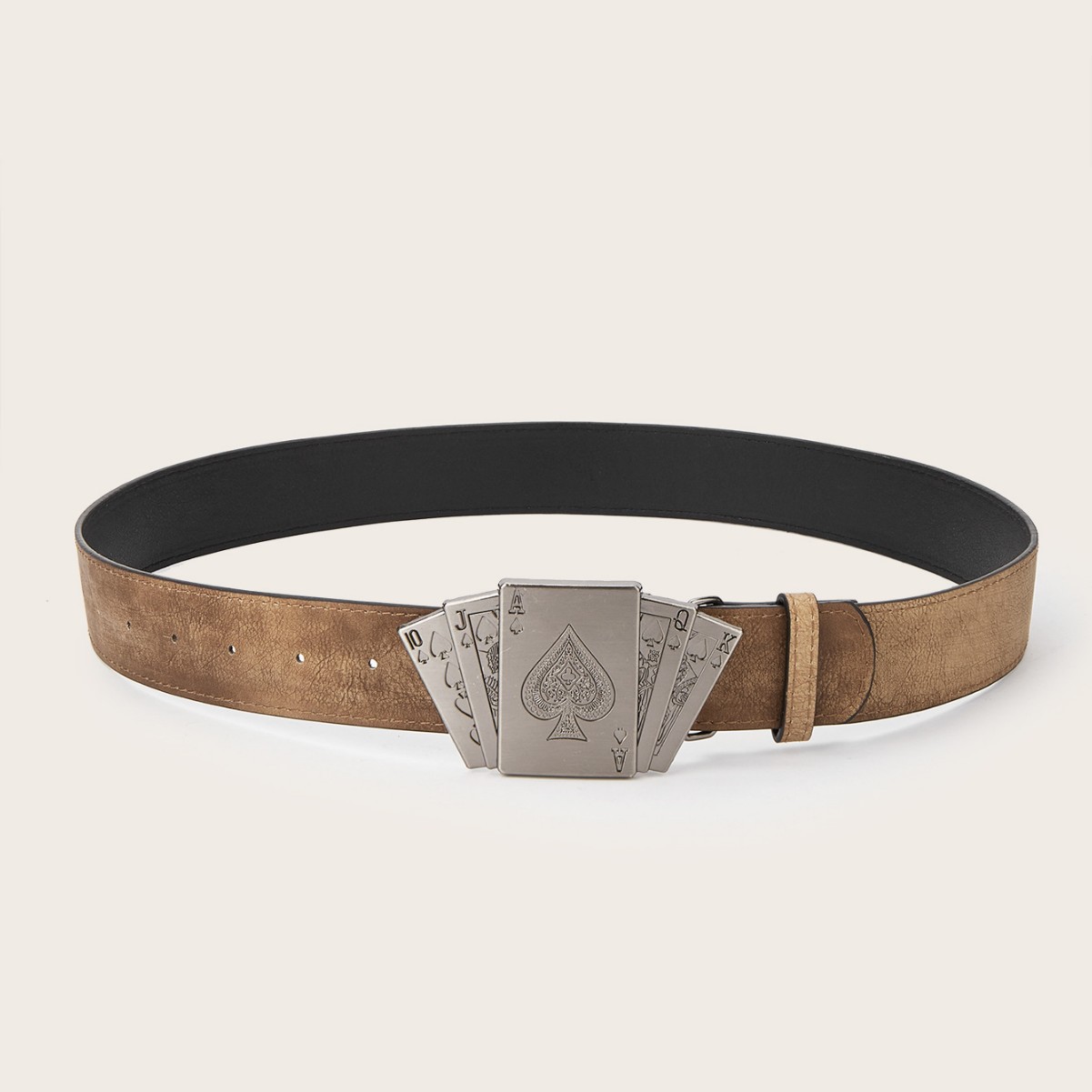 Trend metal fashionable retro belt, jeans, trousers