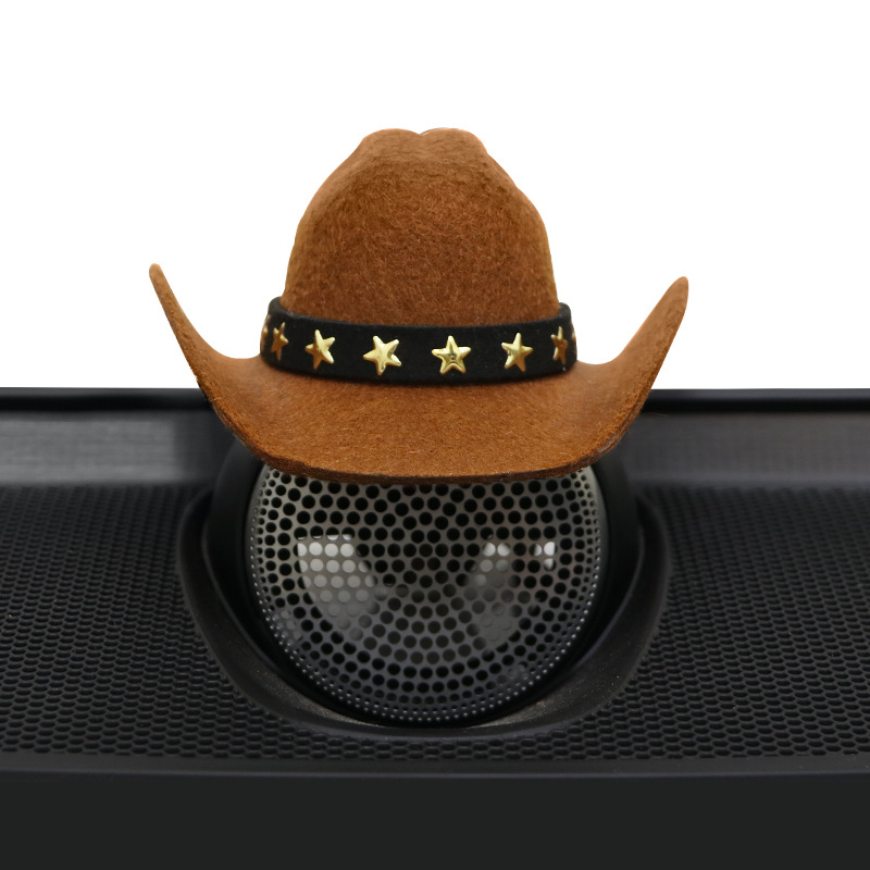 Adecuado para Volvo Baohua Sombrero de vaquero serie de decoración central de audio S60/90/XC60 en el automóvil