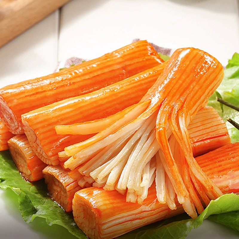Ребреные палочки со вкусом краба 120 г пряный вкус размер коробки 50 упаковок морепродукты закуски оптовая торговля