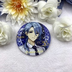 喜茶神里綾人綾華聯動吧唧二次元星幻閃膜馬口鐵日谷底徽章