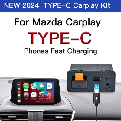 Suitable for Mazda Carplay Module Android Auto Wireless USB Adapter Tk78669U0C