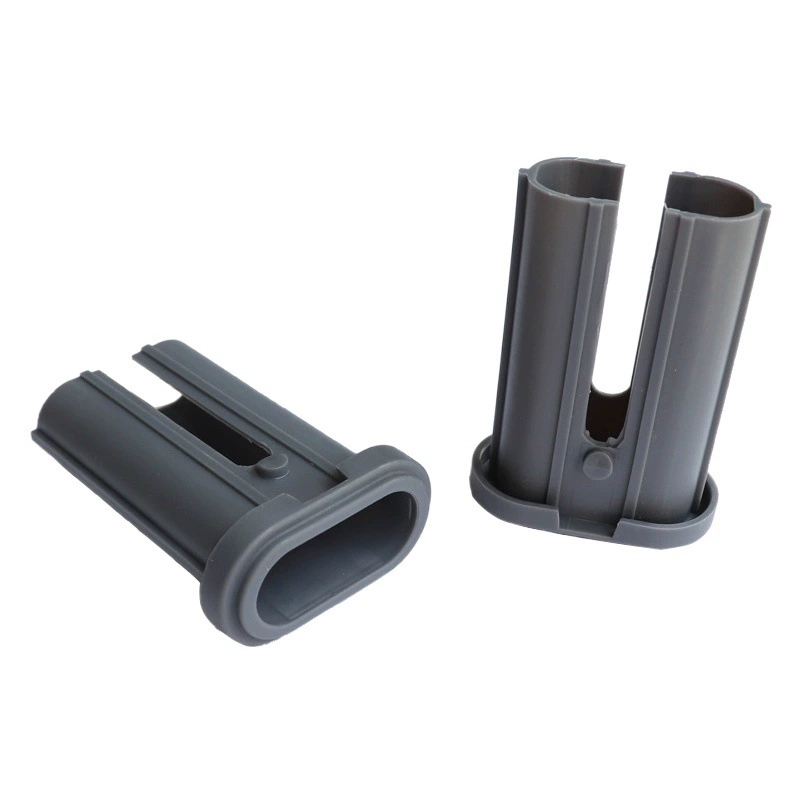 Студенты учатся парты и стулья квадратная трубка Средняя крышка пластиковая пряжка Регулируемый стол и стул Средняя крышка полые пластиковые детали