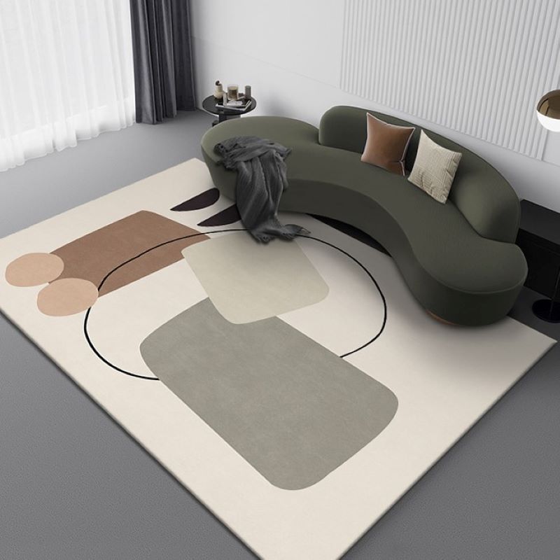 Alfombra de sala de estar 2023 nueva mesa de centro manta sofá desechable dormitorio cama de lujo ligero de alta gama hogar tapete Tianjin