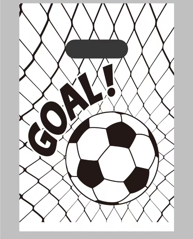 스트라이프 테니스 공; PE; 17*25 cm, 50개입 1묶음