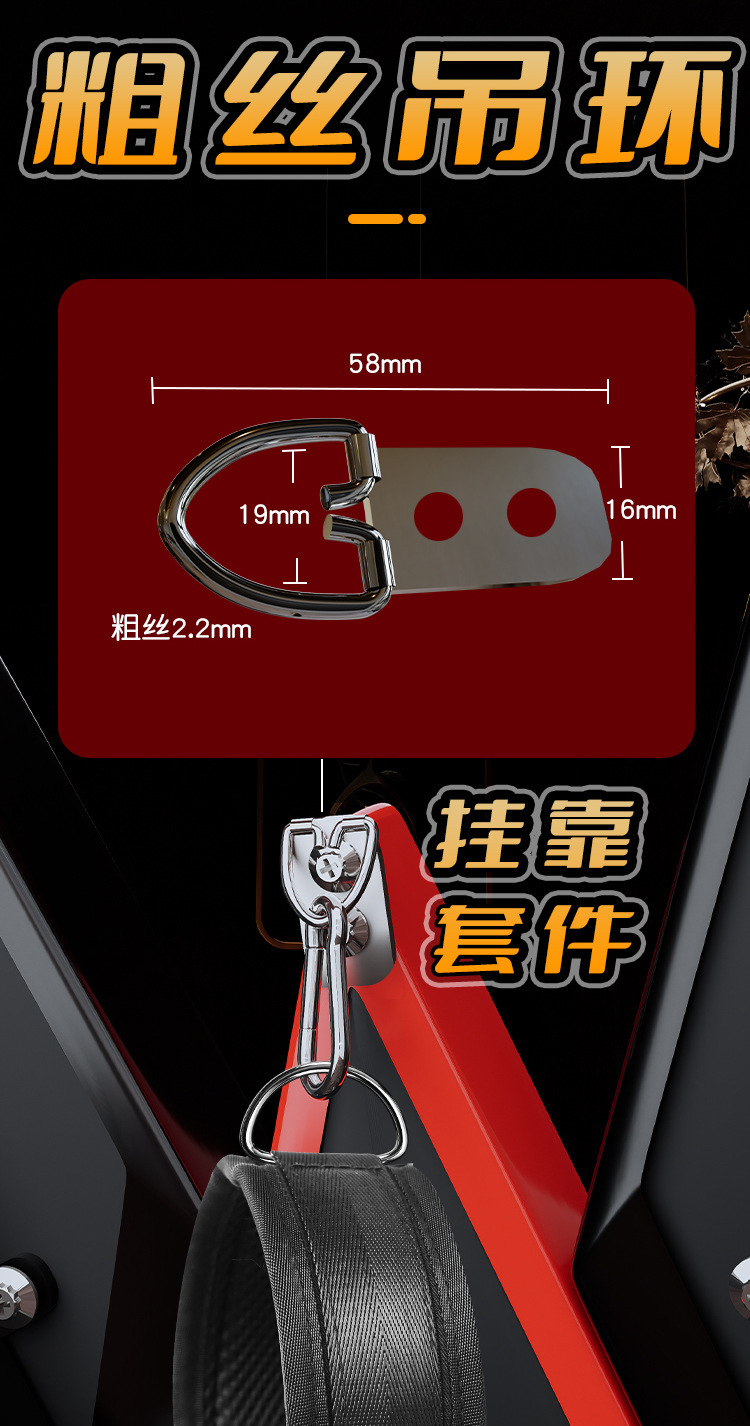 Jiuai Metal Handcuffs Bondage Set in Black for Adult Couples — detail image 12