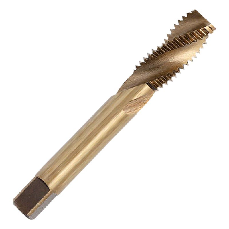 Кобальтсодержащий кран Tiangong M35 кран из быстрорежущей стали из нержавеющей стали Метчик с винтовой канавкой из нержавеющей стали M3-M30 * 2