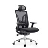 新款時尚人體工程學座椅網布大班椅總經理的椅子可躺老板椅辦公椅