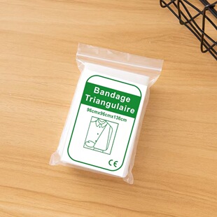[Gong] Non-Woven Triangle Scarf 96*96*136cm Bandage Fixed Triangle Bandage Life-Saving Bag Accessories Wholesale