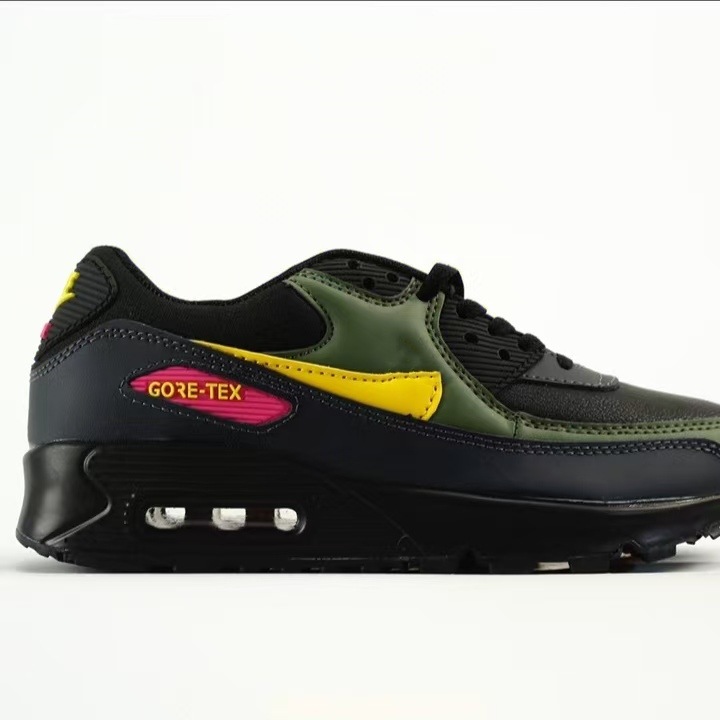 Putian zapatos AirMax90 pequeño cojín de aire empalmado retro amortiguación zapatos deportivos para correr al por mayor comercio exterior transfronterizo venta directa