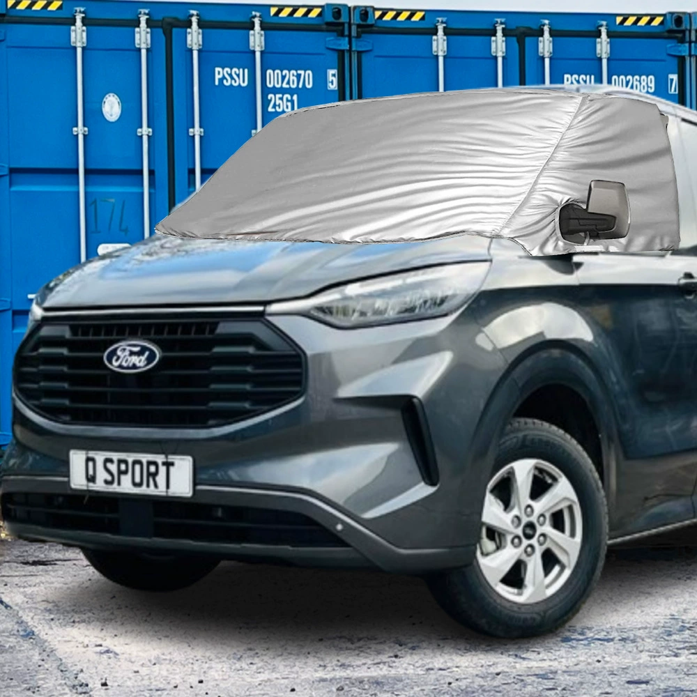 Тонкий зимний и летний кемпинг RV лобовое стекло морозостойкий чехол Ford Transit Custom солнцезащитный козырек