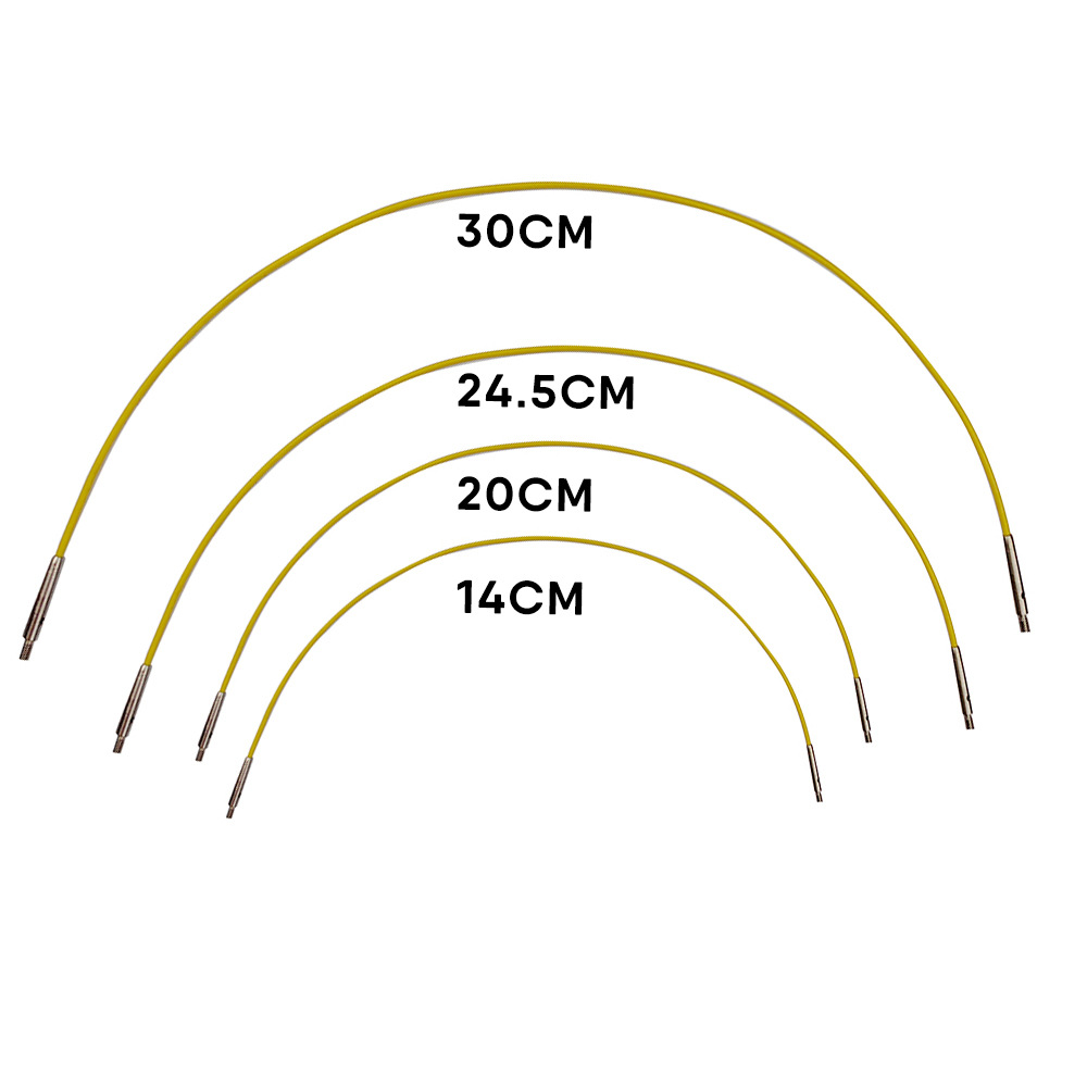 Nuevas herramientas de tejido transfronterizas desmontables aguja de bambú 5 + 8 aguja de manga un conjunto de 10 paquetes de PU