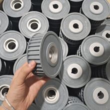 塑料同步轮光伏行业专用36齿T10标准件铝芯包胶轮现货