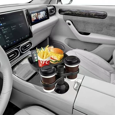 New Car-Mounted 360-Degree Rotating: Car cup holder/beverage holder