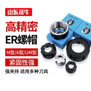 Nut ER Nut 11 16 20 25 32 High Precision CNC Tool Handle Press Cap A Type M Type UM Machining Center