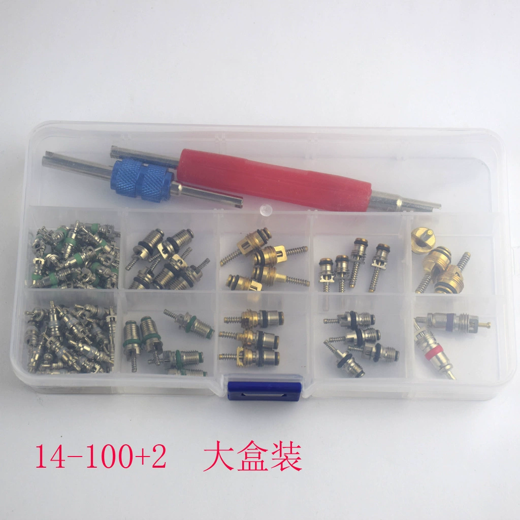 Крышка клапана автомобильного кондиционера R12 R134a для Jetta Mercedes Audi и другие комплекты технического обслуживания