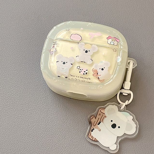 Cute koala para airpods4 generación 5 generación Apple Bluetooth auriculares airpodspro3 / 2 estuche