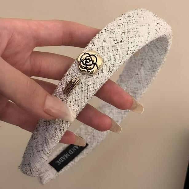 Alta calidad, lujo ligero, pequeña esponja fresca, diadema de color fino, venta al por mayor para mujer, paquete de pelo superior de cráneo alto, horquilla de lavado de cara de verano image 128