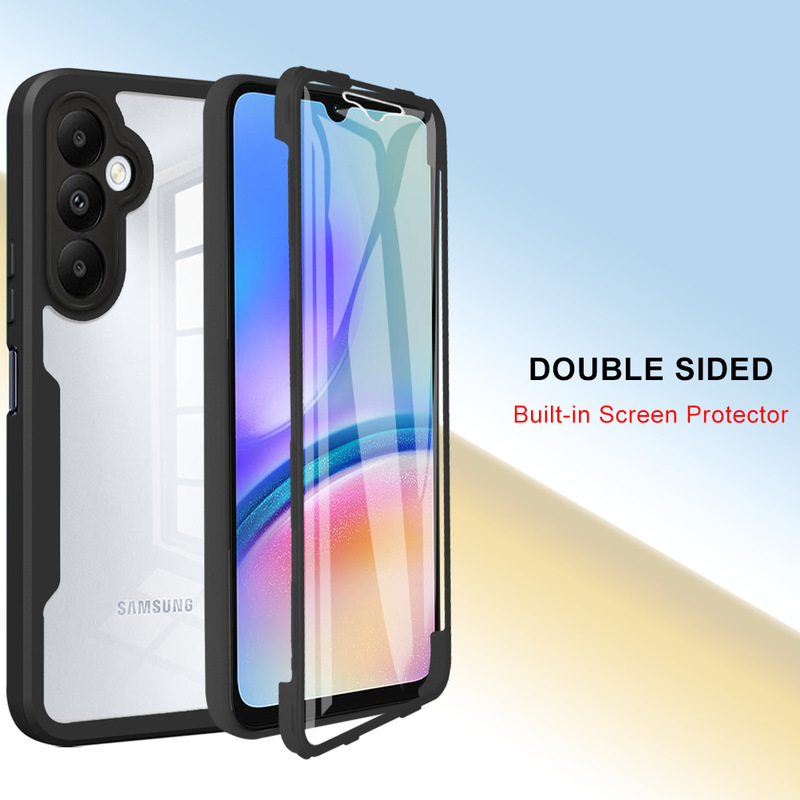 Qicai 360 Full Coverage Samsung A05S Phone Case Full Coverage A16 Applicable A55 Film One-piece Drop-resistant Protective Case